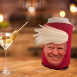2-Pack Trump “Hair” Funny Can Coolers – Hilarious Drink Sleeves