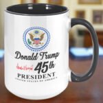 45th president trump presidential mug