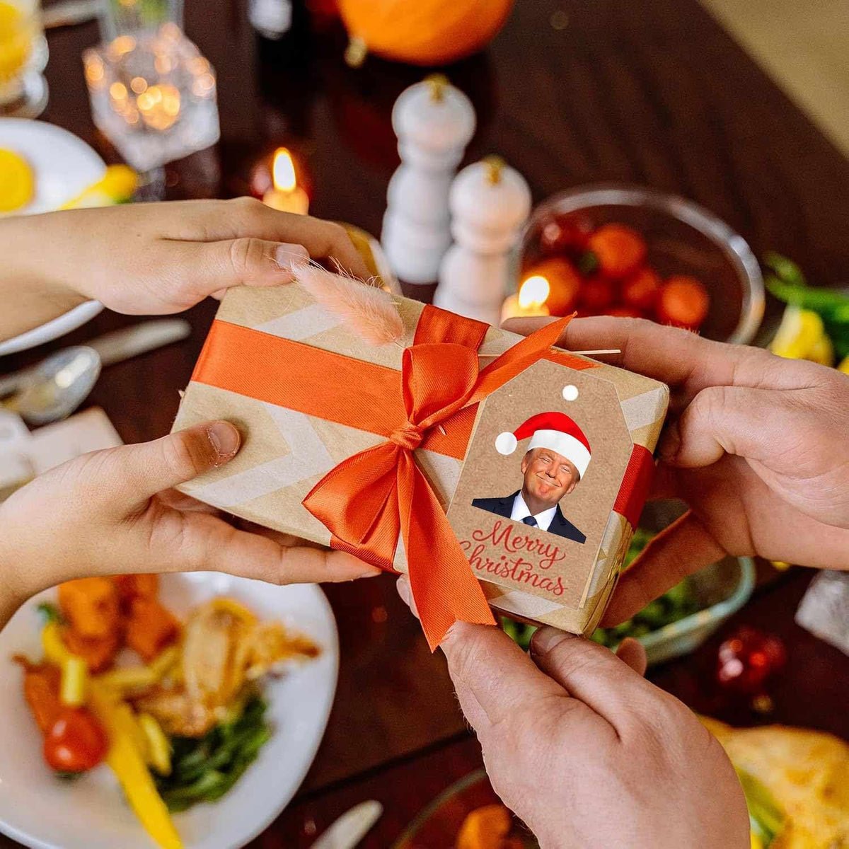 50 Pack Trump Christmas Gift Tags 50 Pack Trump Christmas Gift Tags