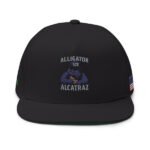 Alligator Alcatraz Embroidered Hat – Gator and Flag on Sides