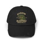 Alligator Alcatraz Everglades FL 2025 Distressed Cap - Printed Vintage Hat