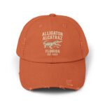 Alligator Alcatraz Everglades FL 2025 Distressed Hat
