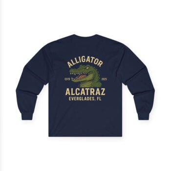 Alligator Alcatraz Everglades Unisex Long Sleeve T-Shirt