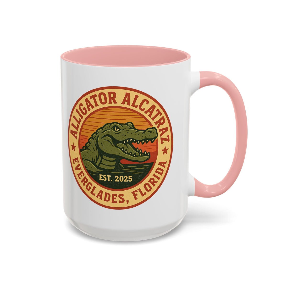 Alligator Alcatraz Large Coffee Mug Alligator Alcatraz Large Coffee Mug