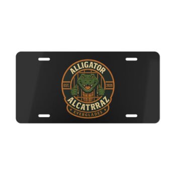 Alligator Vanity License Plate