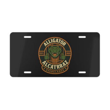 Alligator Vanity License Plate