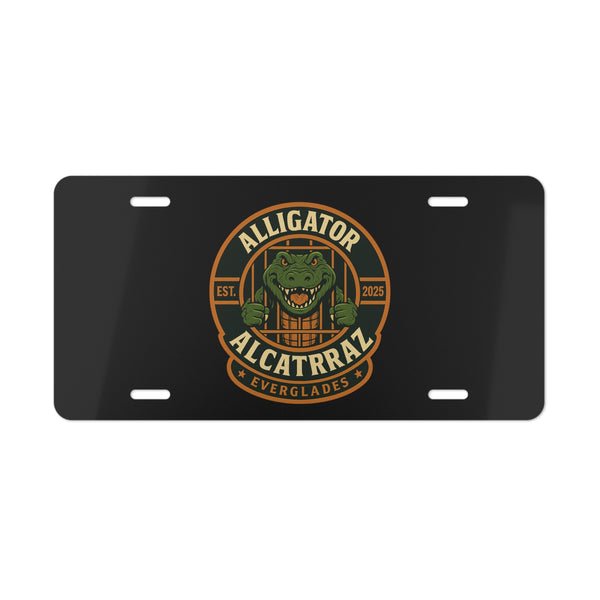 Alligator Vanity License Plate Alligator Vanity License Plate