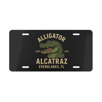 Alligator Vanity Plate Custom License Plate
