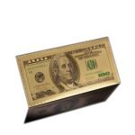 Authentic $100 Donald Trump 24kt Gold Plated Refrigerator Magnet