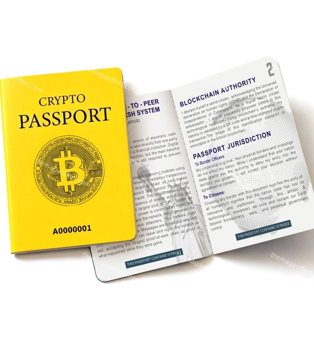Bitcoin Crypto Passport Bitcoin Crypto Passport