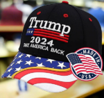 Black Trump 2024 Baseball Hat Take America Back