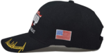 Black Trump Hat 2024 Save America Again Baseball Hat Signature on Bill
