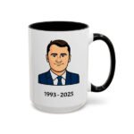 Charlie Kirk 1993–2025 Memorial Tribute Coffee Mug