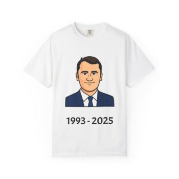 Charlie Kirk 1993-2025 Memorial Tribute T-shirt