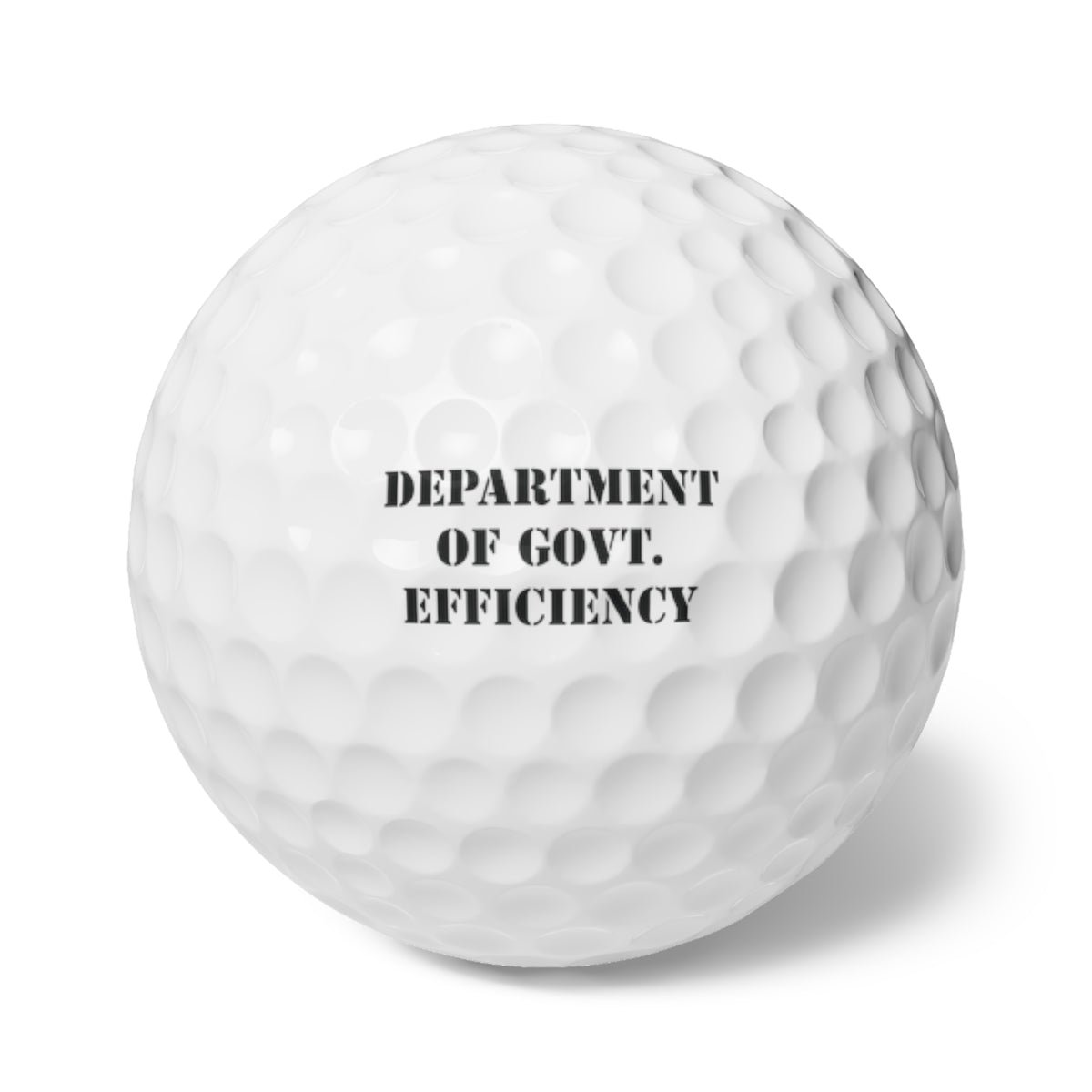 Department of Government Efficiency Golf Balls - DOGE Set - 6 Pack Department of Government Efficiency Golf Balls - DOGE Set - 6 Pack