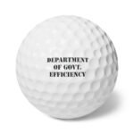 Department of Government Efficiency Golf Balls – DOGE Set – 6 Pack