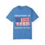 Department of Government Efficiency T-Shirt DOGE w/ America Flag