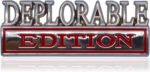 Deplorable Edition Emblem Ford F150 Jeep Dodger Chevrolet (set of 2)