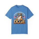 DOGE Department of Government Efficiency T-Shirt w/ Dog & American Flags