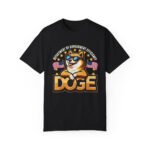 DOGE Department of Government Efficiency T-Shirt w/ Dog & American Flags