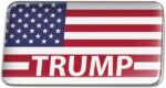 Donald J. Trump American Flag Lapel Pin