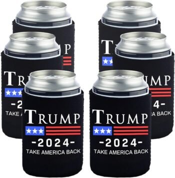 Donald Trump 2024 - Take America Back - Can koozie Drink Coolers