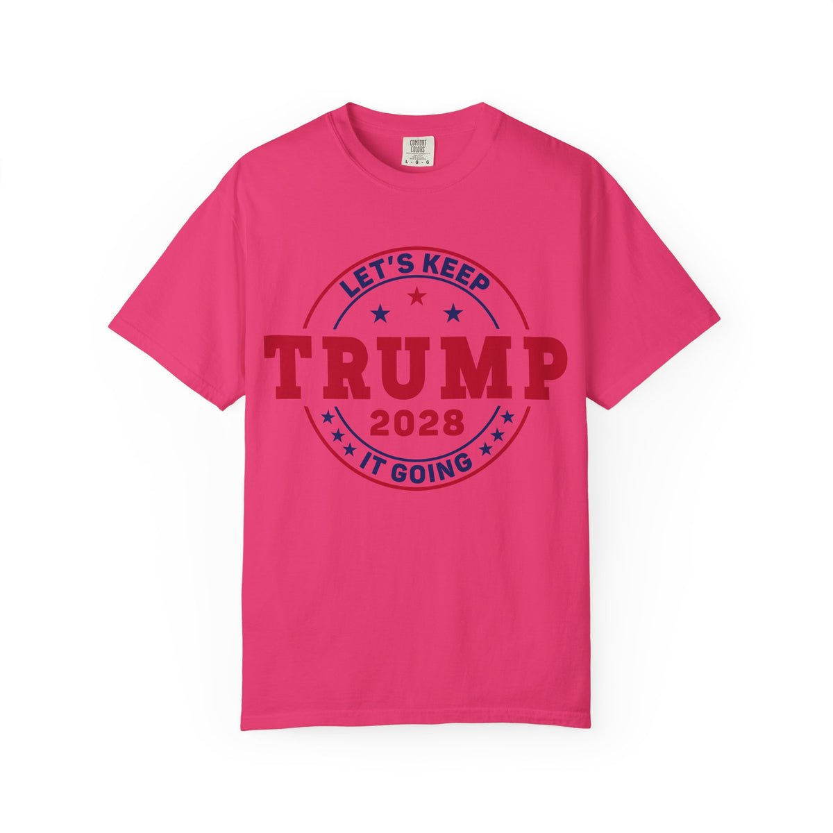 Donald Trump 2028 White T-Shirt Let's Keep it Going Donald Trump 2028 White T-Shirt Let's Keep it Going
