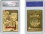 Donald Trump 23K Gold Card w/ Signature Limited and Numbered of 5000 –