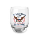 Donald Trump 47th President Inauguration Whiskey Glasses – Set of 4