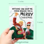 Donald Trump Christmas Card Nothing can stop me from wishing you a Merry Christmas
