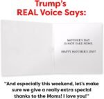 Donald Trump Talking Mothers Day Greeting Card with Trump’s REAL Voice