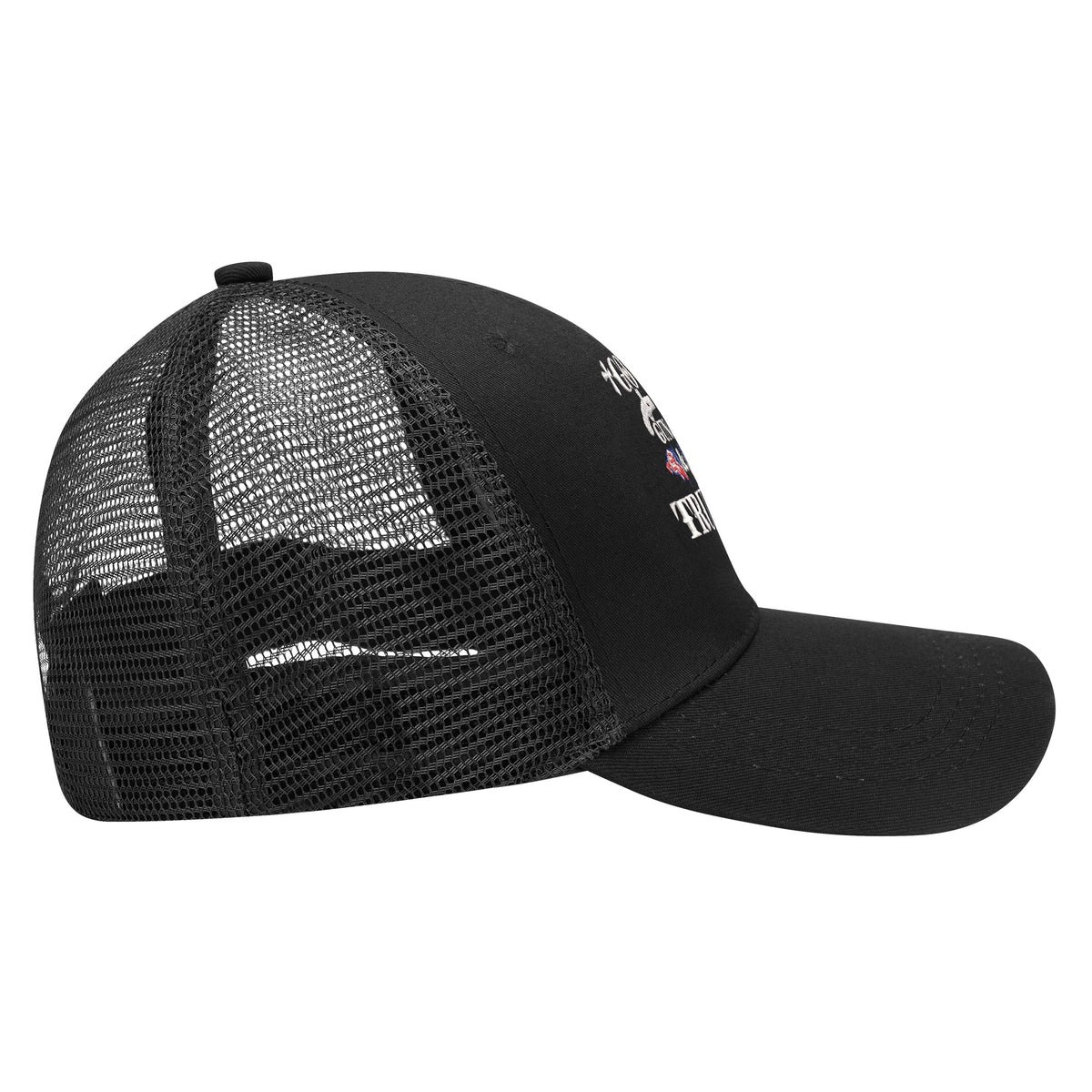 Emobrideried Grid Mesh Trucker Hat Emobrideried Grid Mesh Trucker Hat