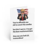 Funny Birthday Greeting Card – ‘Look 25