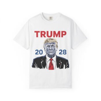 Funny Donald Trump 2028 White T-Shirt
