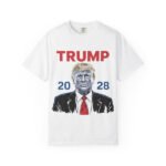 Funny Donald Trump 2028 White T-Shirt