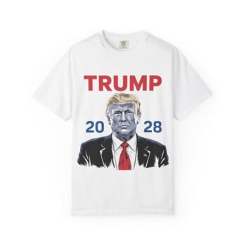 Funny Donald Trump 2028 White T-Shirt