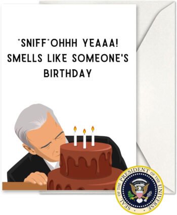 Funny Joe Biden Birthday Card