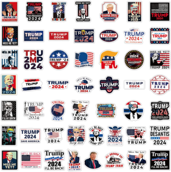 Funny Trump 2024 Stickers 100 piece Pack