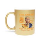 Golden Age of America Trump Signature Gold Metallic Coffee Mug – Large