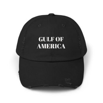 Gulf of America Distressed Cap - Printed Vintage Hat
