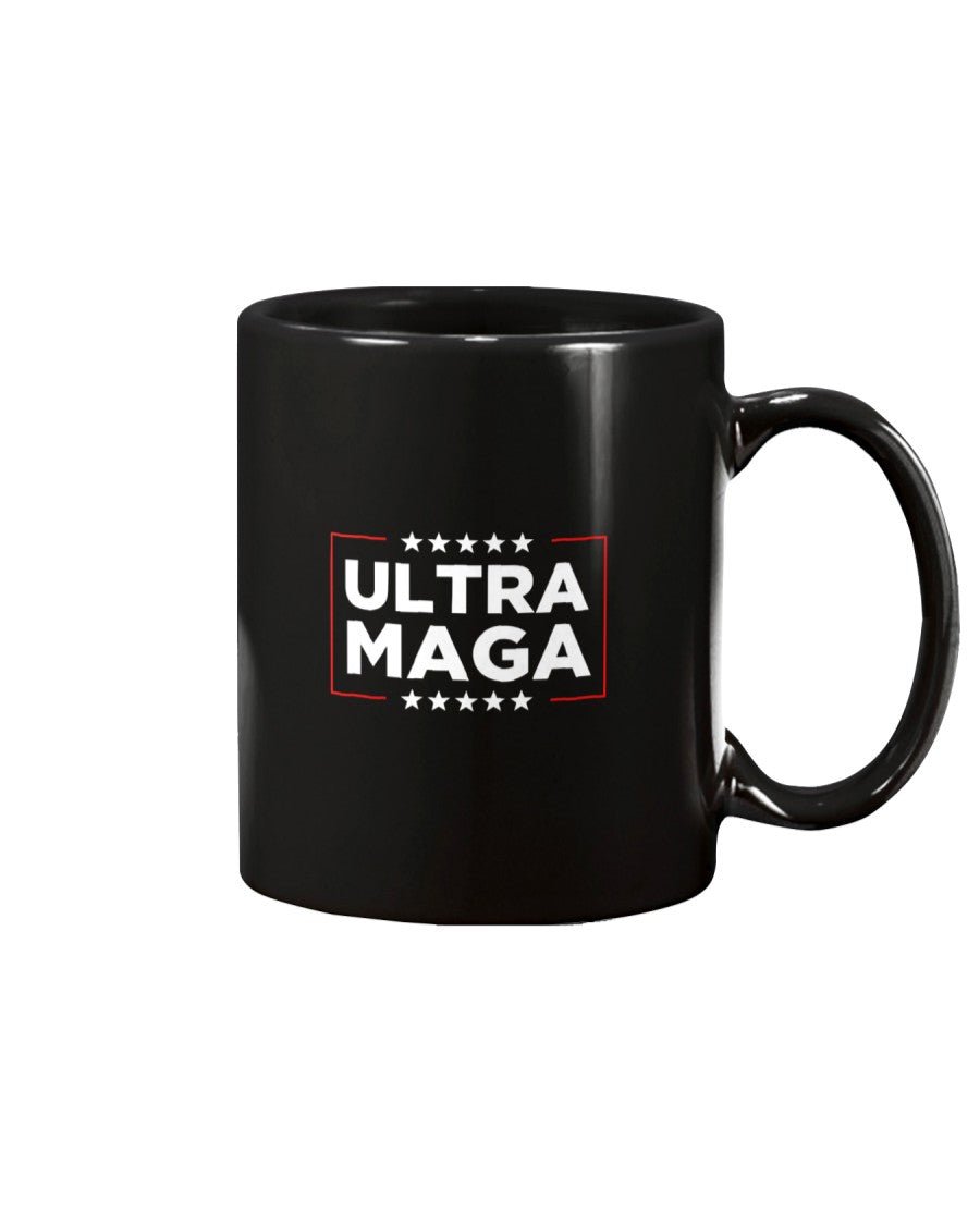 Large Black Ultra MAGA Coffee Mug Large Black Ultra MAGA Coffee Mug