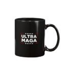 Large Black Ultra MAGA Coffee Mug