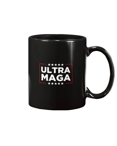 Large Black Ultra MAGA Coffee Mug Large Black Ultra MAGA Coffee Mug