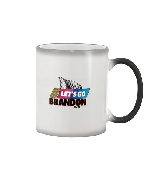 Lets Go Brandon Heat Activated Color Changing Mug Lets Go Brandon Heat Activated Color Changing Mug