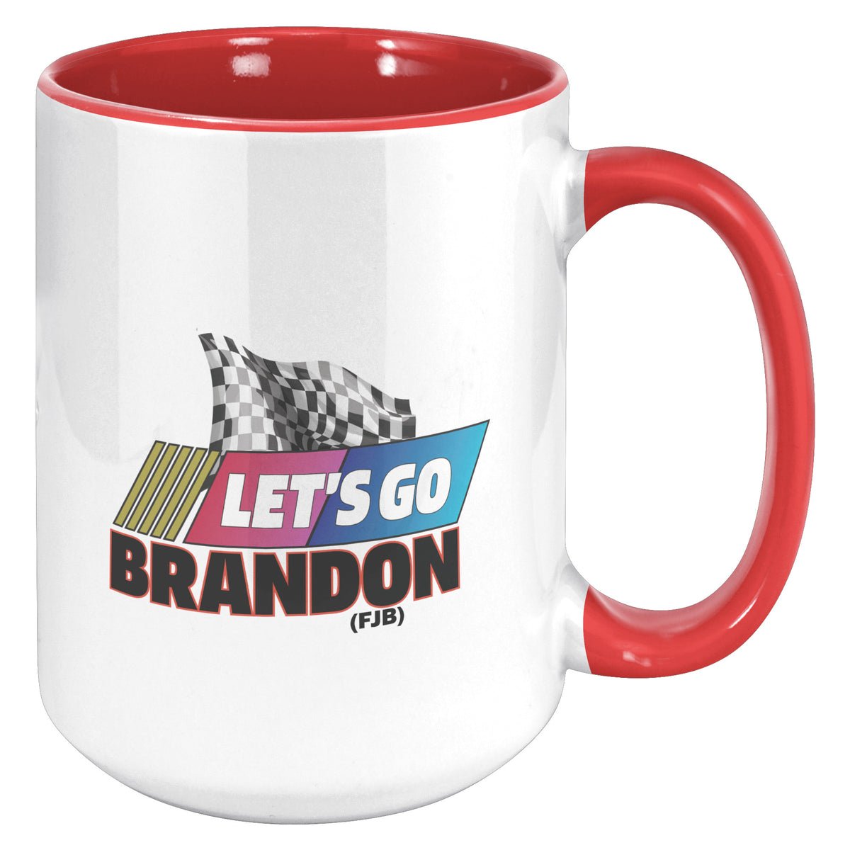 Lets Go Brandon White Mug Lets Go Brandon White Mug