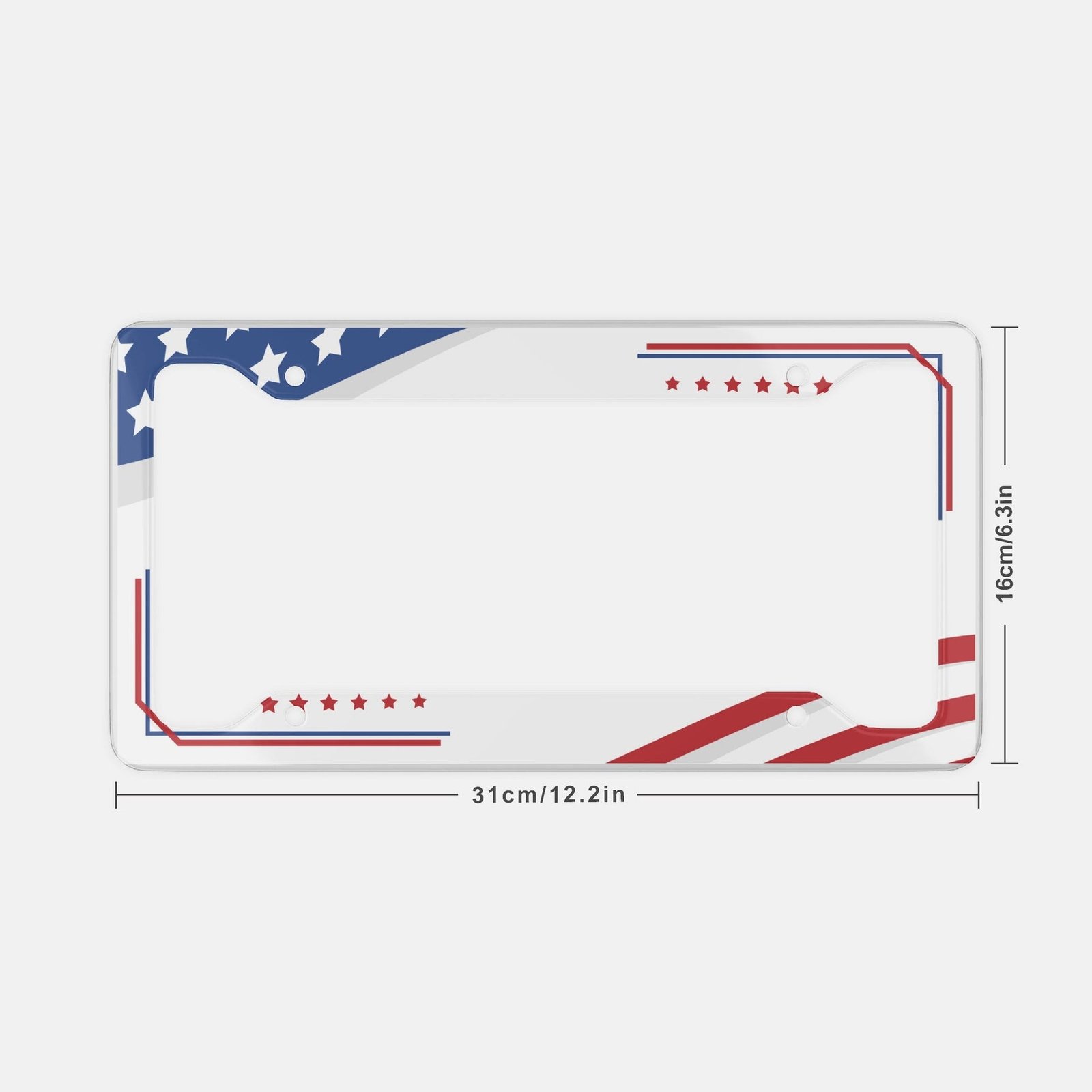Love Usa - License Plate Frame Love Usa - License Plate Frame