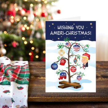 MAGA Donald Trump Christmas Cards - SET OF 6 CARDS