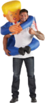 Morph Inflatable Presidential Hugger Mugger Costume for Adults