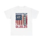 Official Donald Trump 47th Presidential Inauguration T-shirt Jan 20th 2025