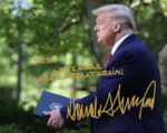 Personalized Donald Trump Autographed Picture – Signed Trump Photo